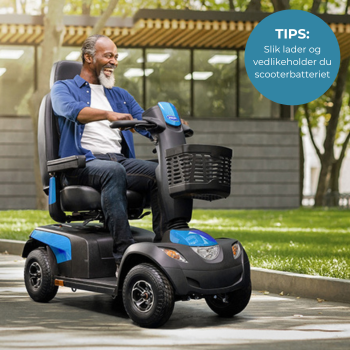 Hvordan lade og vedlikeholde batteriet til en elektrisk scooter